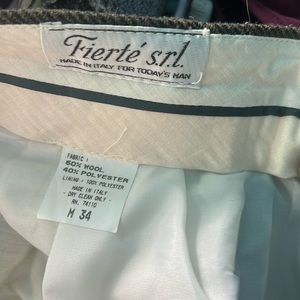 Italian Mens Dress Pants